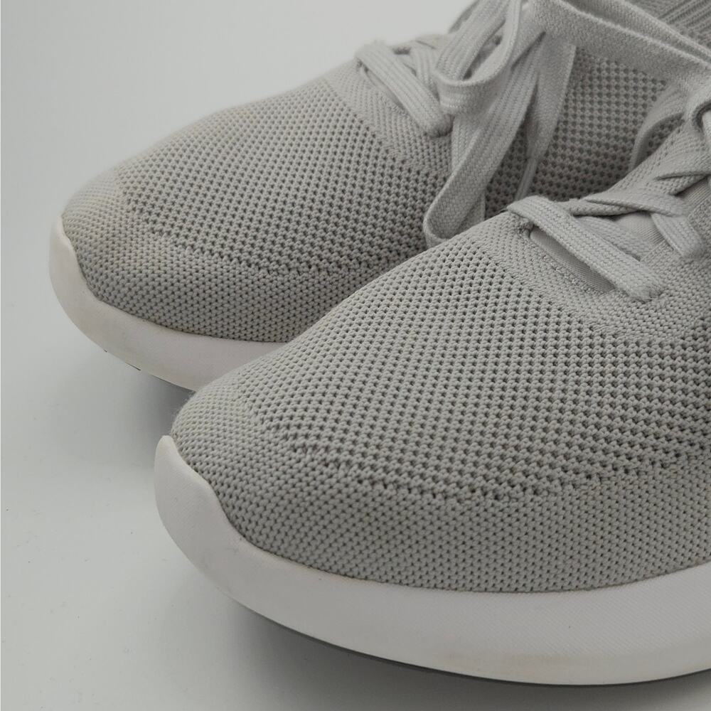 Kizik Athens Hands-free Slip-on Men's Size 8.5 Wide Gray White Sneakers - Picture 11 of 13